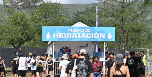 UNOS 140 VOLUNTARIOS COLABORARON EN EL COSQUÍN ROCK