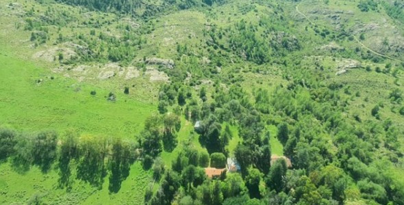 Relevamiento aéreo para planificar el combate del fuego