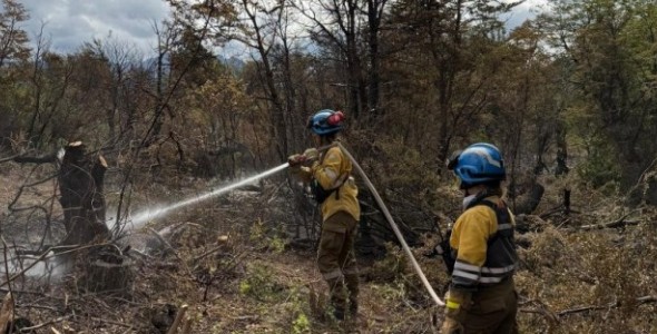 CHUBUT: ESTE VIERNES PARTE UN CUARTO GRUPO DE BOMBEROS CORDOBESES HACIA LA ZONA DE INCENDIOS