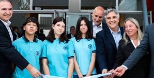 EDUCACIÓN: EN 22 MESES SE INAUGURARON 25 ESCUELAS