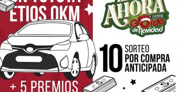 EL MIÉRCOLES SERÁ LA DÉCIMA ANTICIPADA DEL GORDO!