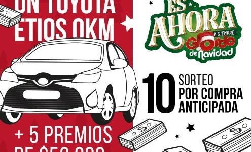 ESTA NOCHE SERÁ LA DÉCIMA ANTICIPADA DEL GORDO! 