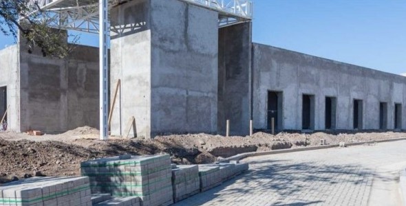 CAPILLA DEL MONTE: AVANZA LA CONSTRUCCIÓN DE LA SEDE REGIONAL DE LA UNIVERSIDAD PROVINCIAL