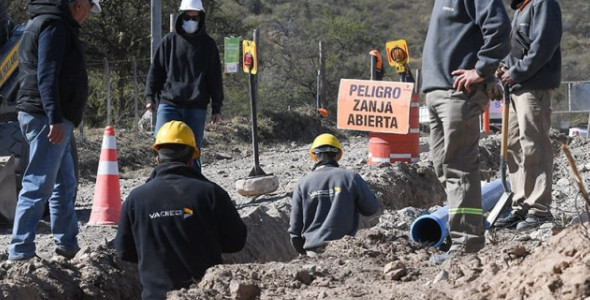 COSQUÍN: 600 FAMILIAS DE BARRIO SAN JOSÉ ACCEDERÁN AL AGUA POTABLE