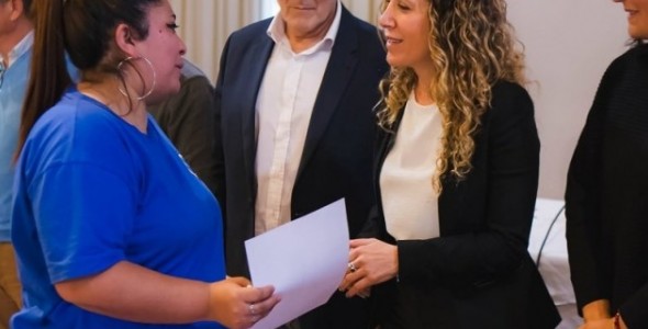 FAMILIAS DEL DEPARTAMENTO PUNILLA ACCEDIERON AL SUEÑO DE LA CASA PROPIA