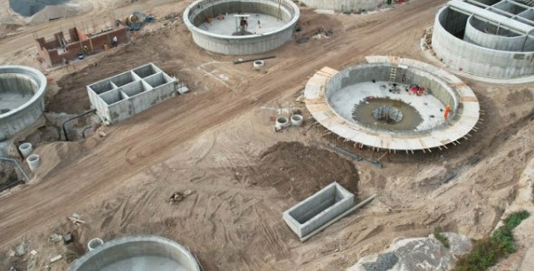 LA PROVINCIA AVANZA CON LA OBRA DE SANEAMIENTO CLOACAL DE TANTI