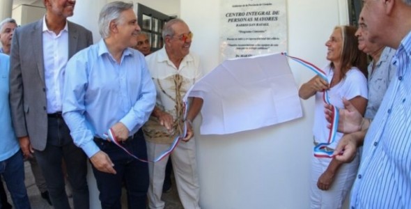 LA PROVINCIA DESTINARÁ 500 MILLONES PARA PONER EN VALOR LOS CENTROS INTEGRALES PARA PERSONAS MAYORE