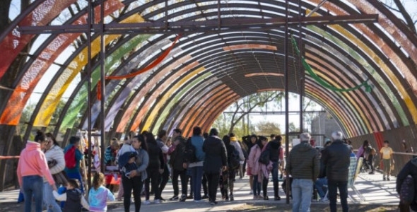 RÍO CUARTO: INAUGURAN LA SEGUNDA ETAPA DEL PARQUE SUR Y ANUNCIARON UNA PILETA