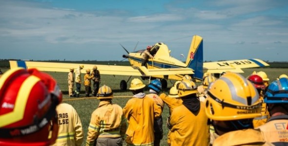 CÓRDOBA SE ADELANTA A LA TEMPORADA DE INCENDIOS CON CAPACITACIÓN PARA BOMBEROS EN OPERACIONES AÉR