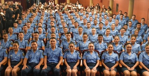 EL SERVICIO PENITENCIARIO FESTEJÓ LA GRADUACIÓN DE LA 45° PROMOCIÓN DEL CUERPO SEGURIDAD DE LA E