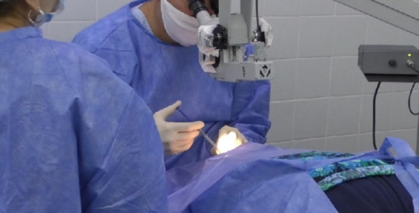 CAMPAÑA NO MÁS CATARATAS: OPERARON A 87 PERSONAS EN EL HOSPITAL REGIONAL DE DEÁN FUNES