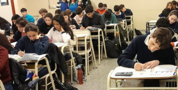 OLIMPIADA DE MATEMÁTICA: 110 ESCUELAS SECUNDARIAS PARTICIPARON EN EL CERTAMEN PROVINCIAL
