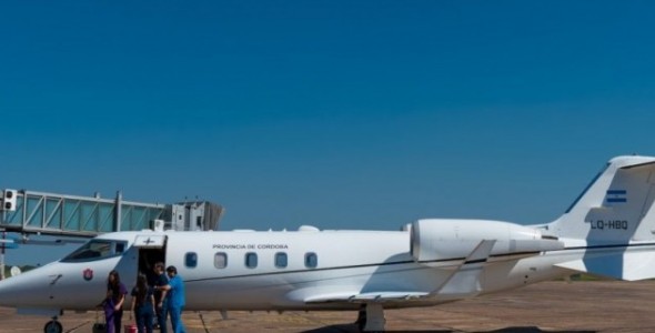 LA PROVINCIA REALIZÓ UN NUEVO OPERATIVO AÉREO SANITARIO PARA EL TRASLADO DE UN ÓRGANO DESTINADO A