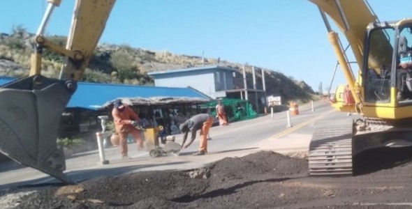 ESTÁ HABILITADO EL TRÁNSITO EN EL CAMINO DE LAS ALTAS CUMBRES LUEGO DE LA REPARACIÓN DE UN SOCAV�