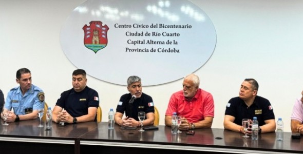 RÍO CUARTO: OPERATIVO CON SECUESTRO DE DROGAS Y UN DETENIDO