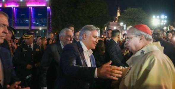 LLARYORA ASISTIÓ A LA MISA EN HOMENAJE AL PAPA FRANCISCO