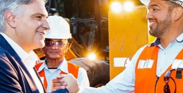 EN EL INGRESO A VILLA MARÍA YA SE EJECUTA LA DUPLICACIÓN DE CALZADA EN RUTA NACIONAL 158