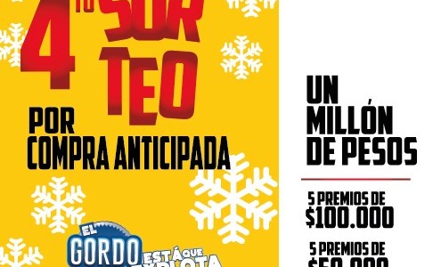 SE VIENE LA CUARTA ANTICIPADA DEL GORDO DE INVIERNO