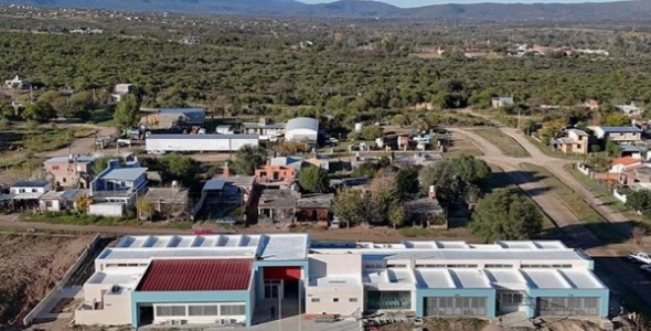 MINA CLAVERO: ETAPA FINAL EN LA CONSTRUCCIÓN DE LA ESCUELA PROA