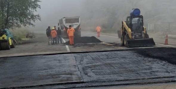 CORTE TOTAL DEL CAMINO DE ALTAS CUMBRES POR TRABAJOS DE PROTECCIÓN EN ZONA DE MONTAÑA