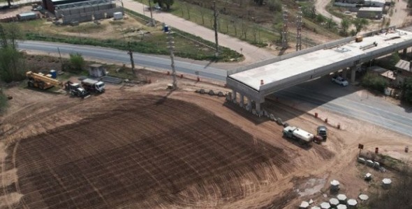 LA CIRCUNVALACIÓN DE VILLA MARÍA – VILLA NUEVA, CON UN 65% DE AVANCE