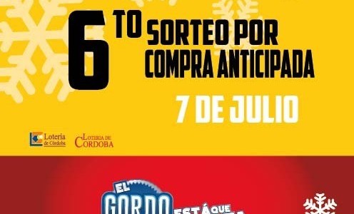 SE VIENE LA SEXTA ANTICIPADA DEL GORDO DE INVIERNO!