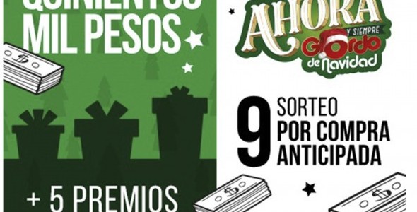 SE VIENE LA NOVENA ANTICIPADA DEL GORDO!