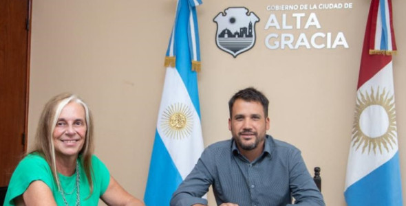 MONTERO VISITÓ INSTITUCIONES QUE TRABAJAN CON NIÑOS Y ADOLESCENTES EN ALTA GRACIA