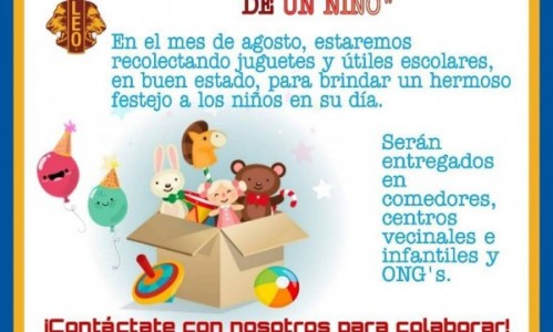 El Club de Leones realiza una campaña de juguetes
