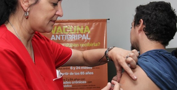 Comenzó la campaña de vacunación antigripal
