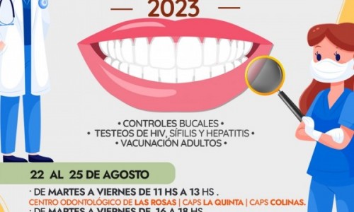 SEMANA DE PREVENCIÓN DEL CÁNCER BUCAL 2023