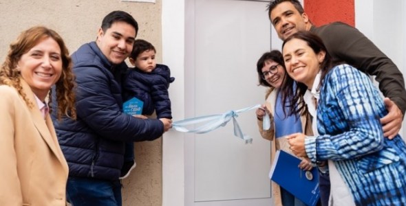 DESPEÑADEROS: 16 NUEVAS FAMILIAS YA CUENTAN CON SU CASA PROPIA
