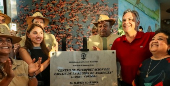 LLARYORA ENCABEZÓ LA INAUGURACIÓN DEL CENTRO DE INTERPRETACIÓN DEL PAISAJE DE LA REGIÓN DE ANSEN