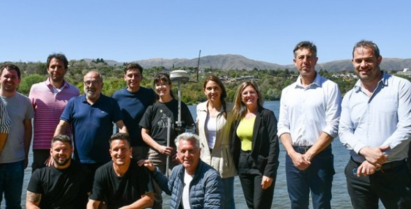 SANEAMIENTO DE CUENCAS: SE REALIZÓ UN RELEVAMIENTO DEL DIQUE LA FALDA
