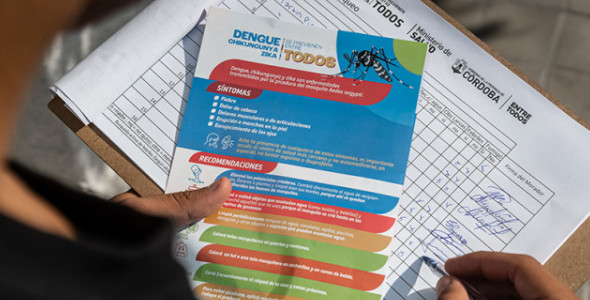DENGUE: SALUD CONFIRMÓ EN LA ÚLTIMA SEMANA 4.736 NUEVOS CASOS