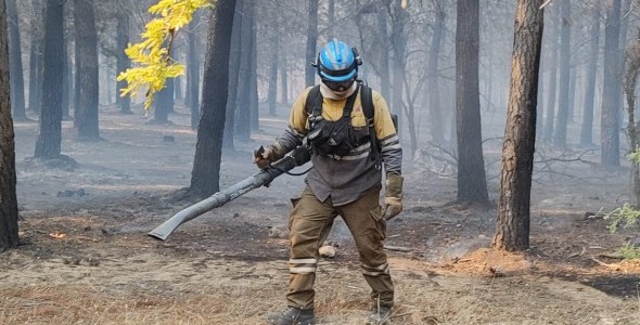 Bomberos de Córdoba siguen colaborando en en Chile