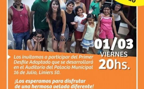 Realizarán el primer desfile adaptado