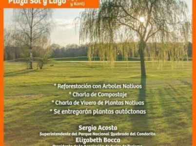 Invitan a un jornada de reforestación en una plaza