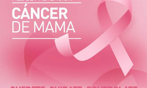Campaña de concientización sobre el cáncer de mama desde el área de salud local