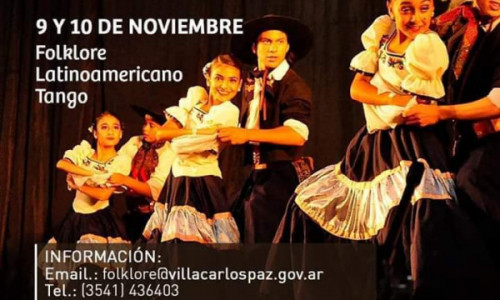 Carlos Paz será sede del Encuentro Nacional de Folklore