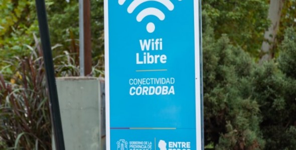 Carlos Paz ahora cuenta con puntos WiFi gratuito