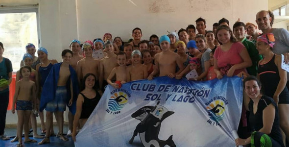 Segunda fecha del torneo de iniciación a la natación en el Club Carlos Paz