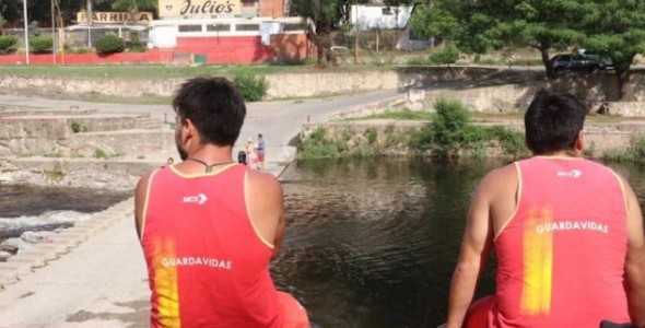 Guardavidas realizaron más de 30 rescates el fin de semana