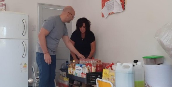 La Municipalidad realizó entrega de módulos alimenticios 