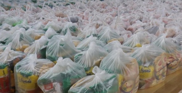 Continúa la entrega de alimentos ante la emergencia sanitaria