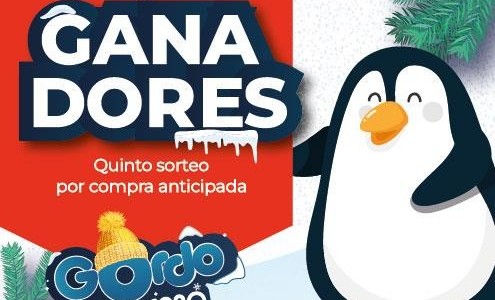 Acá están los ganadores del 5° Sorteo anticipado del Gordo de Invierno