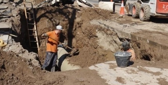 SERVICIO MUNICIPAL DE AGUA POTABLE: TRABAJOS PROGRAMADOS EN EL PRIMER ACUEDUCTO