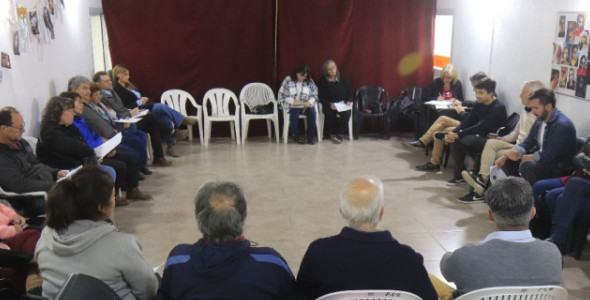 SE REALIZÓ EL PLENARIO DE CENTROS VECINALES EN EL DISTRITO SUR