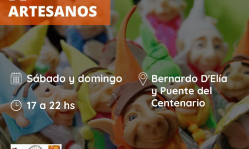 LA FERIA DE LOS ARTESANOS VUELVE EL FIN DE SEMANA
