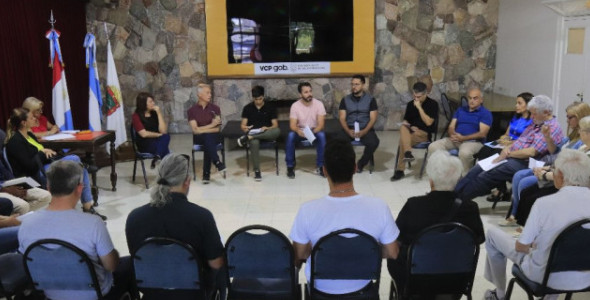 LOS CENTROS VECINALES DEL DISTRITO CENTRO SE REUNIERON EN EL MUNICIPIO